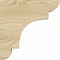 Ekena Millwork New Brighton Rough Sawn Rafter Tail, Douglas Fir, 4"W x 12"H x 12"L RFT04X12X12NEB00RDF - alternate 3